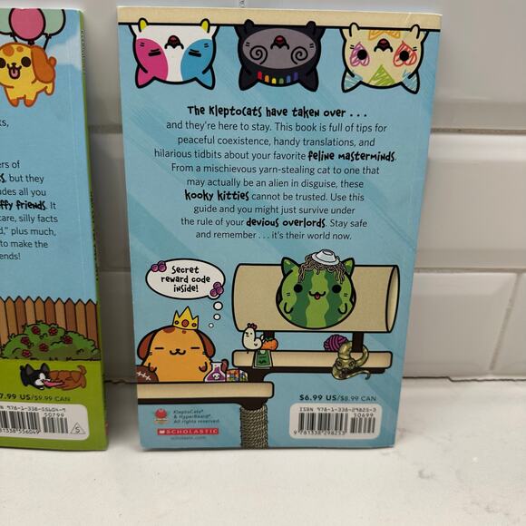 Klept O Dogs & Klept O Cats Set of 2 Scholastic - Picture 7 of 7